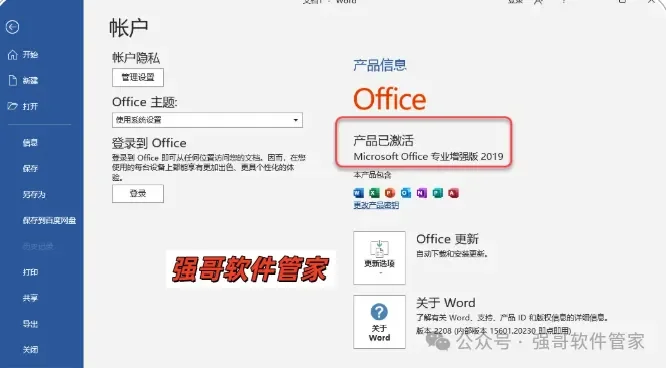 Office 2019安装包+安装教程 软件截图